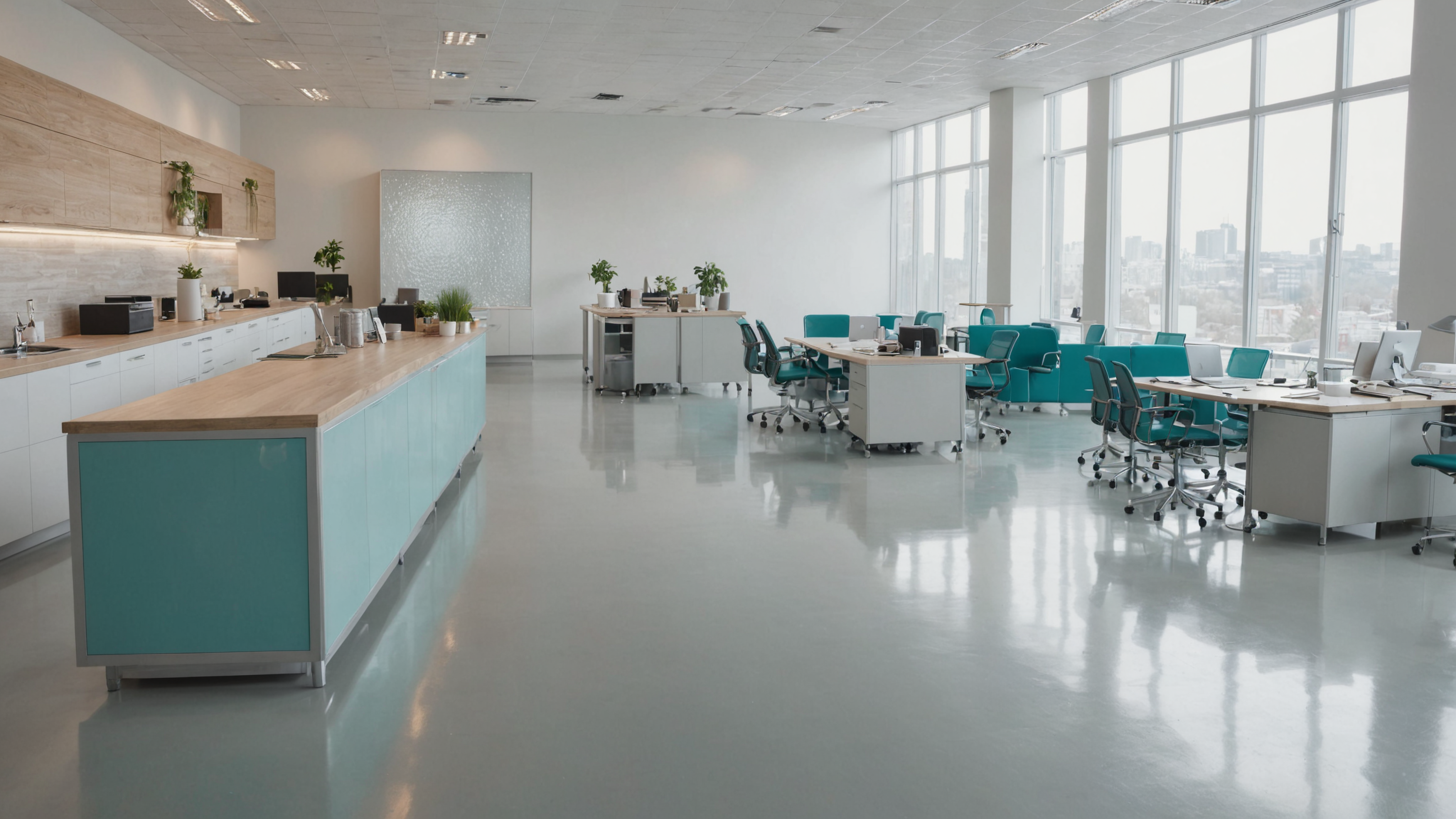 Pastrim zyrash dhe ambiente komerciale për produktivitet maksimal